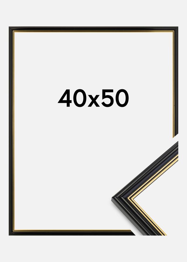 Ram Classic Svart 40x50 cm