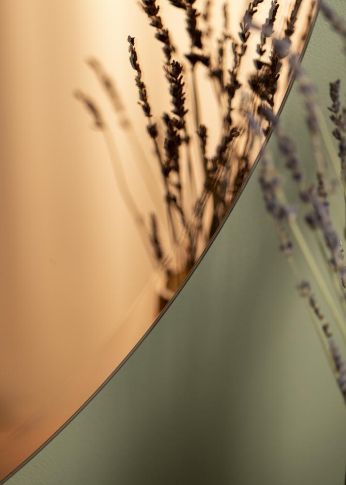 KAILA Rund Spegel Rose Gold Deluxe 90 cm Ø
