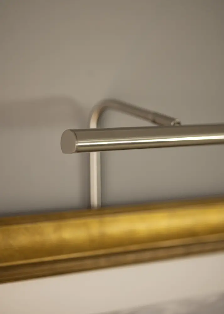 Artist LED 30 cm tavelbelysning - Nickel