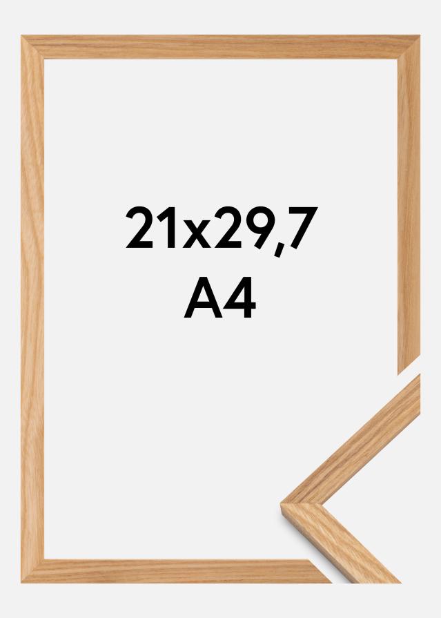 Ram Massiv Ek Akrylglas 21x29,7 cm (A4)