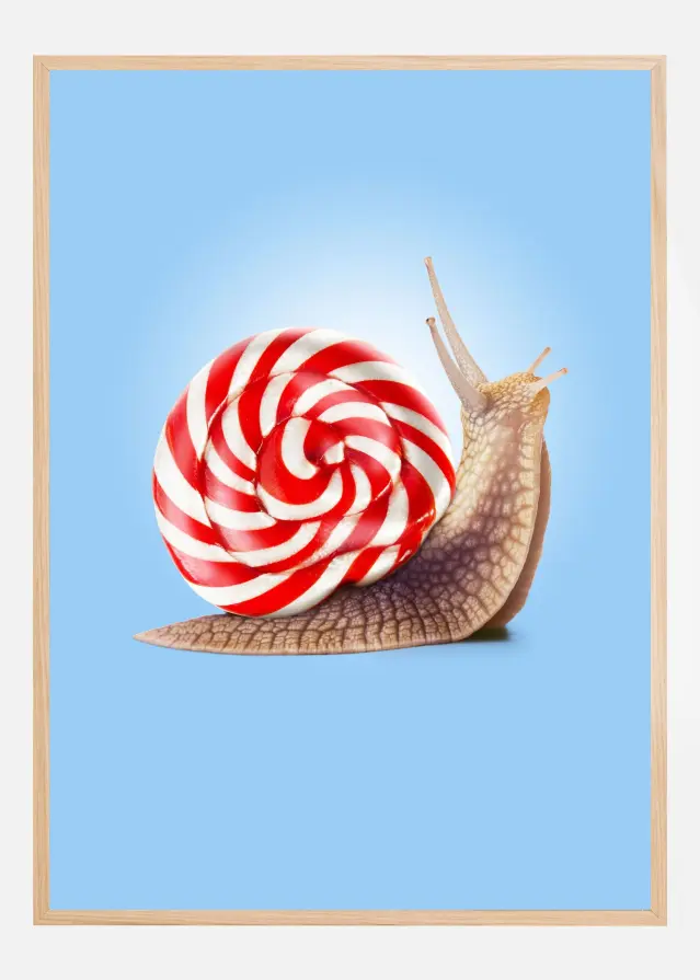 Snail Candy Poster