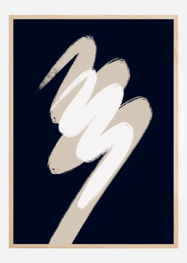 Scandi Abstract 4 Poster