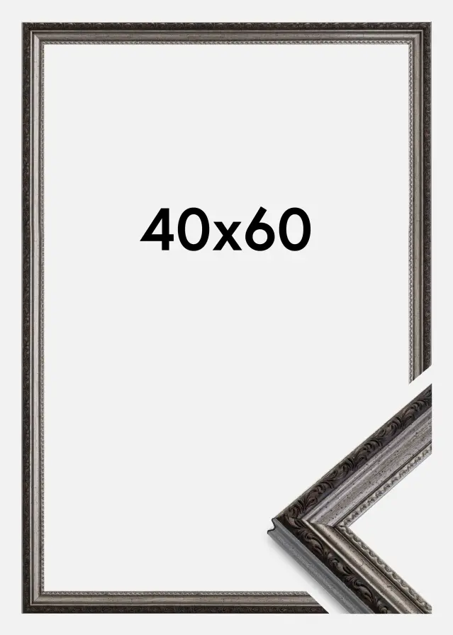 Ram Abisko Akrylglas Silver 40x60 cm