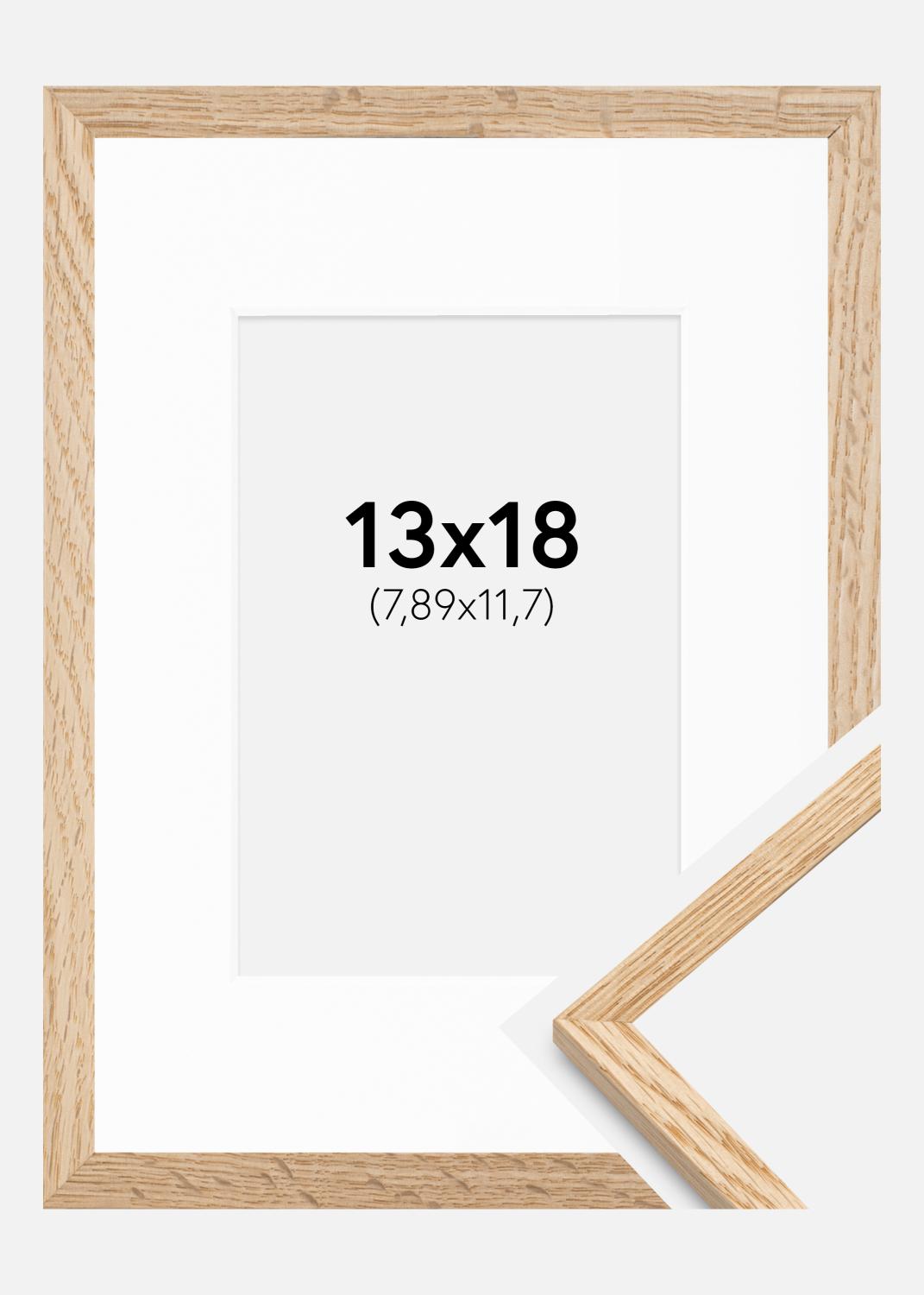 Product Image for Ram Tunn Ek 13x18 cm - Passepartout Vit 3,5x5 inches