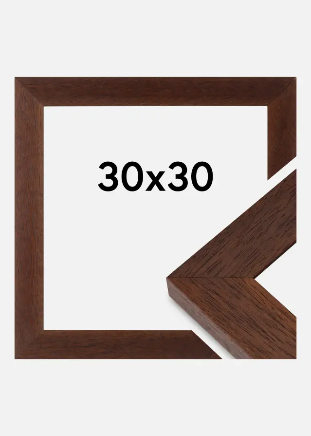 Ram Juno Akrylglas Teak 30x30 cm
