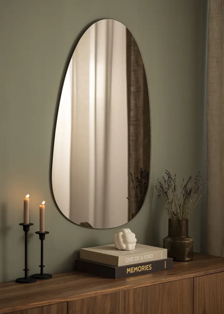 KAILA Spegel Shape II Reverse Dark Bronze 64x100 cm
