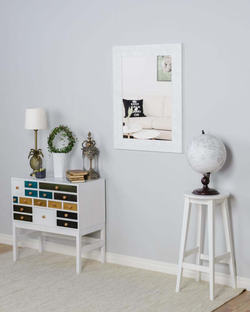 Spegel Varenna Design Vit