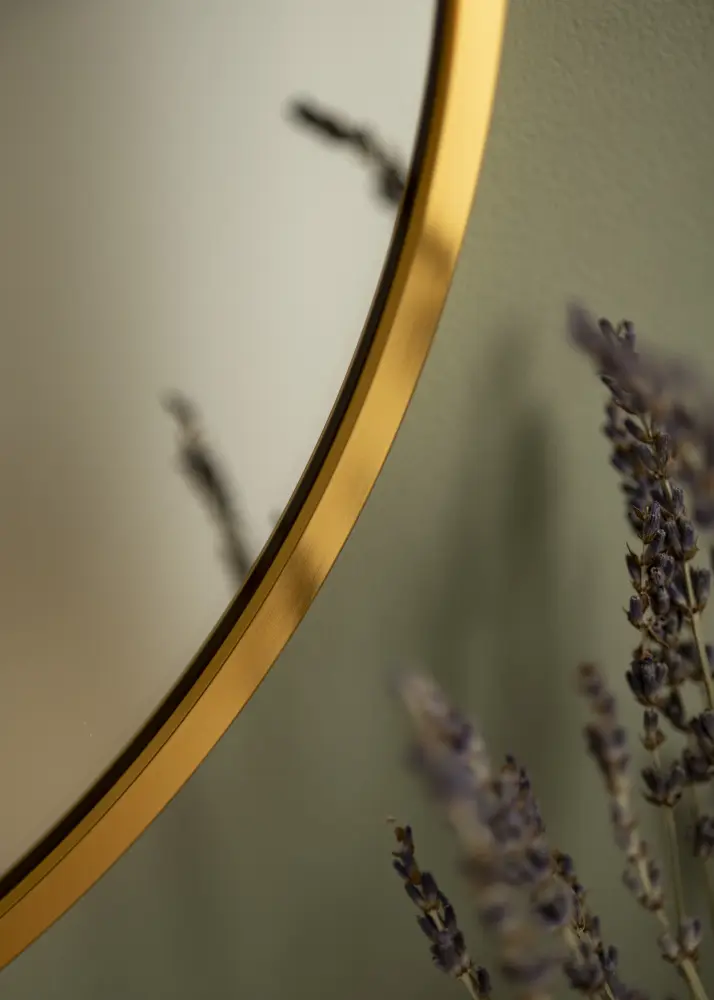 KAILA Rund Spegel Edge Gold 40 cm Ø