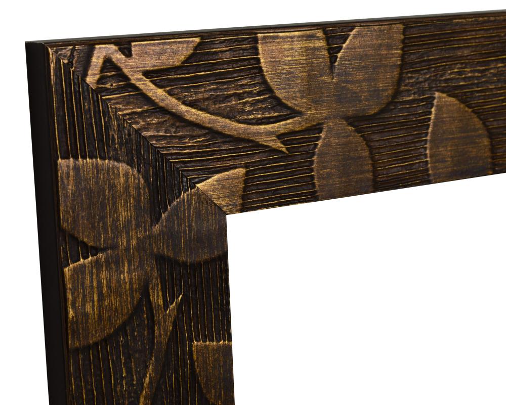 Spegel Varenna Design Brun