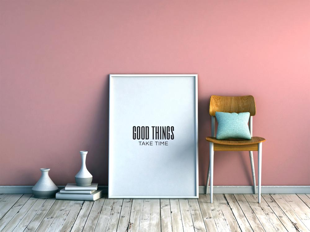 Good things - take time Poster