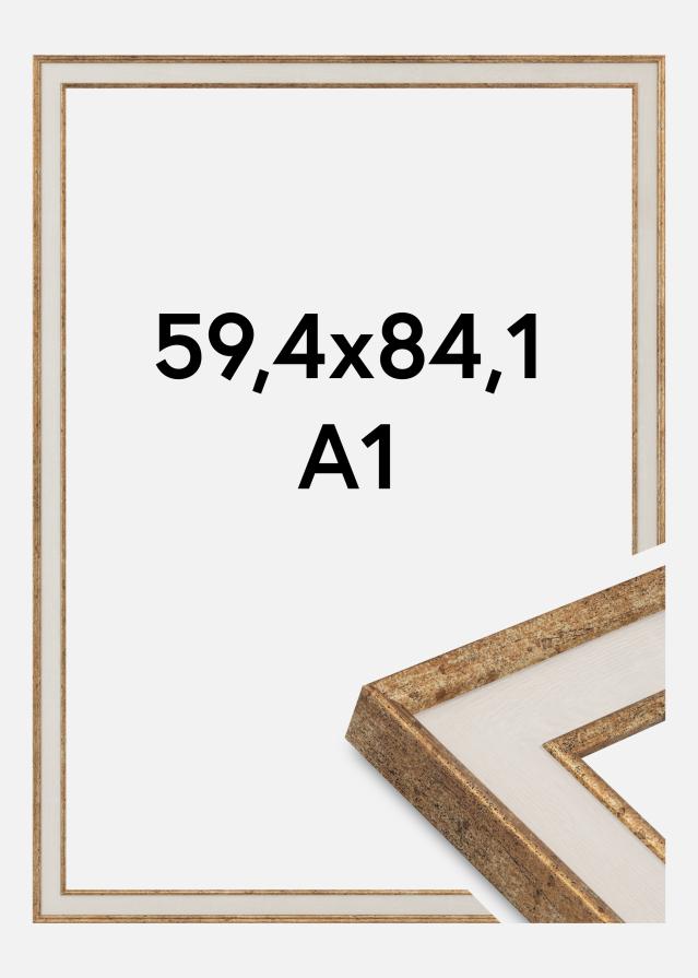 Ram Dolly Akrylglas Guld 59.4x84 cm (A1)