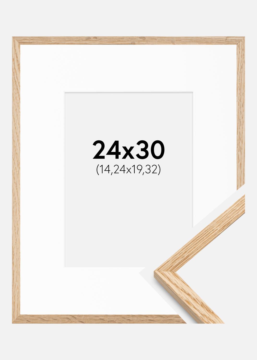 Product Image for Ram Tunn Ek 24x30 cm - Passepartout Vit 6x8 inches