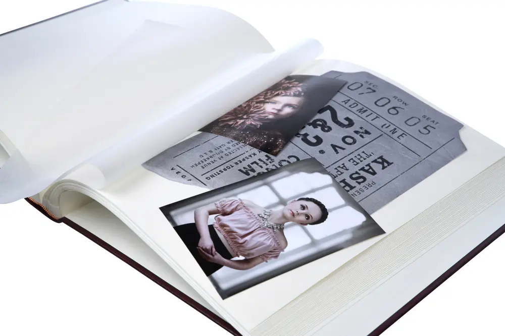 Exclusive Line Maxi Album Blå 30x33 cm (100 Vita sidor / 50 blad)