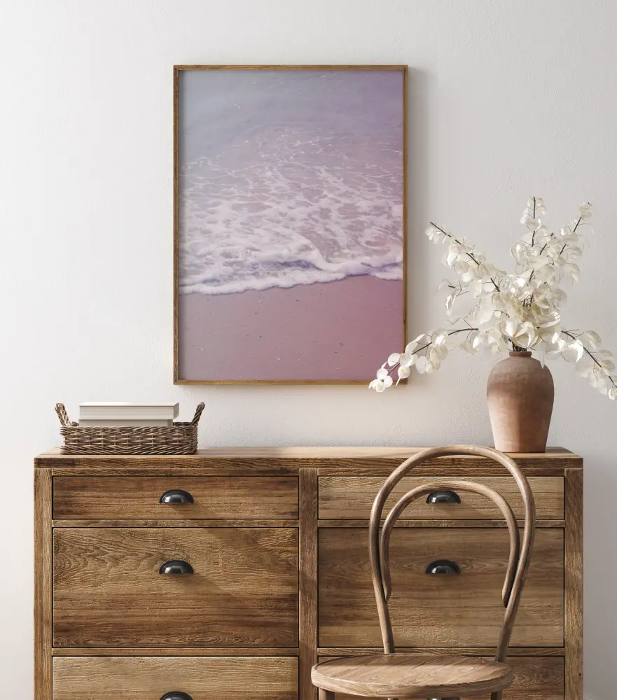 Pink Sand Poster