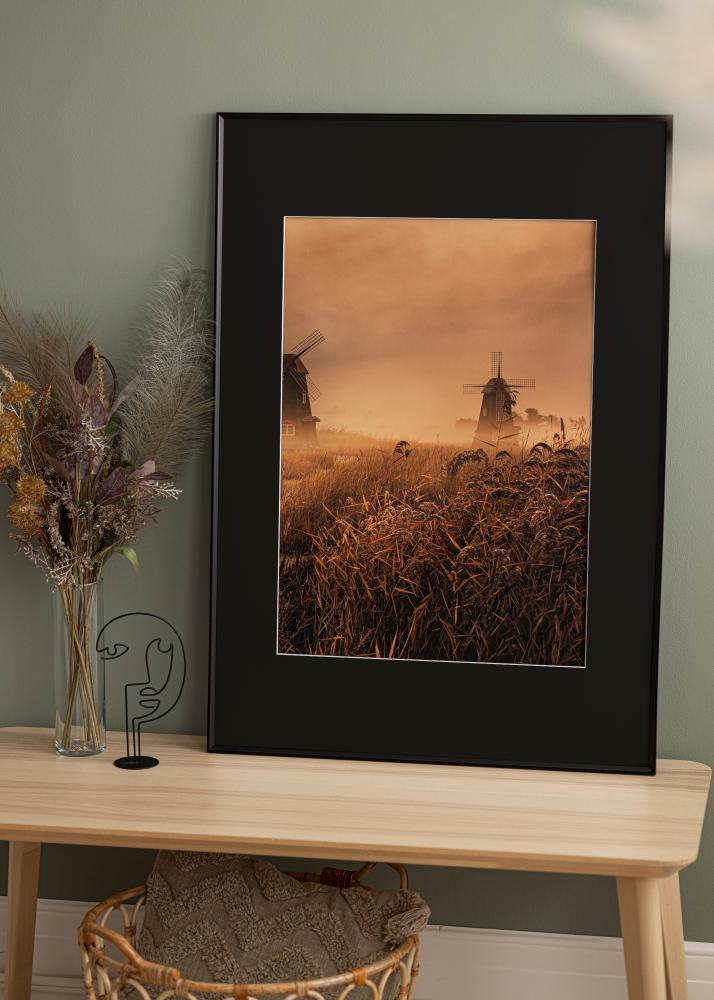 Ram Desire Svart 60x80 cm - Passepartout Svart 50x70 cm