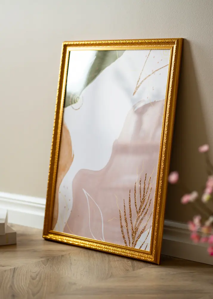 Ram Ornate Akrylglas Guld 42x59,4 cm (A2)