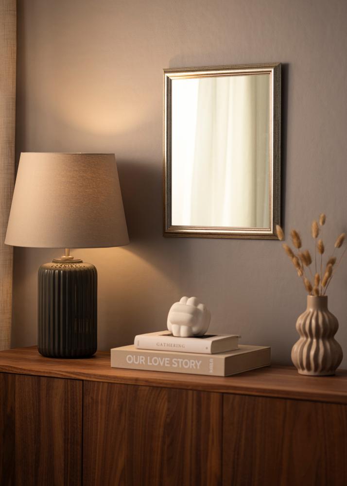 Spegel Västkusten Silver - Egna mått