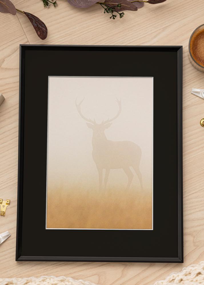 Ram Desire Svart 60x80 cm - Passepartout Svart 50x70 cm