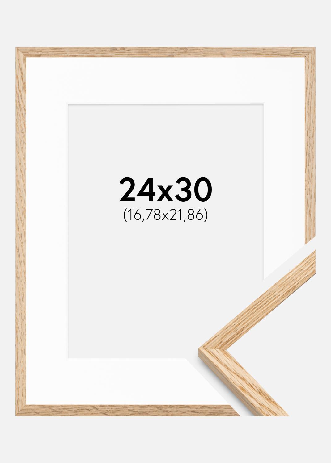 Product Image for Ram Tunn Ek 24x30 cm - Passepartout Vit 7x9 inches