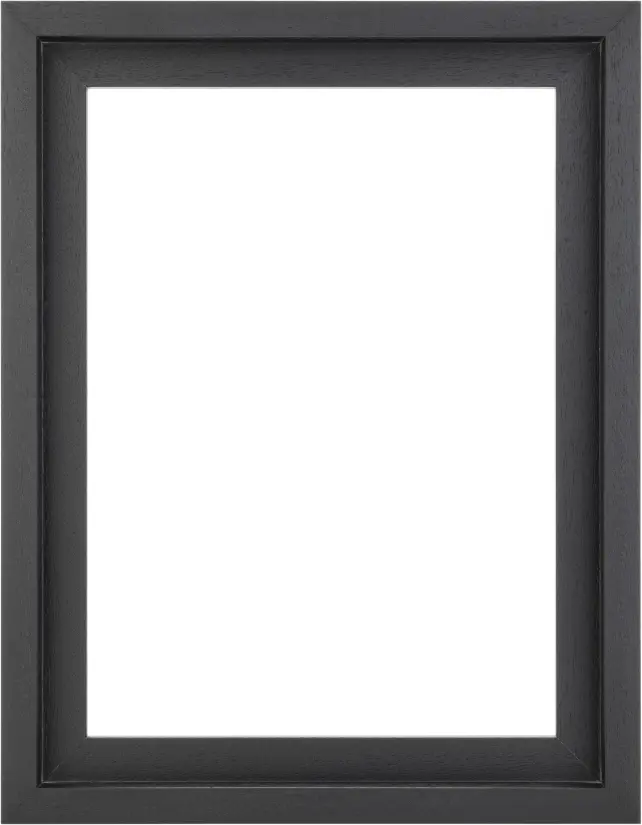 Canvasram Cleveland Svart 50x70 cm