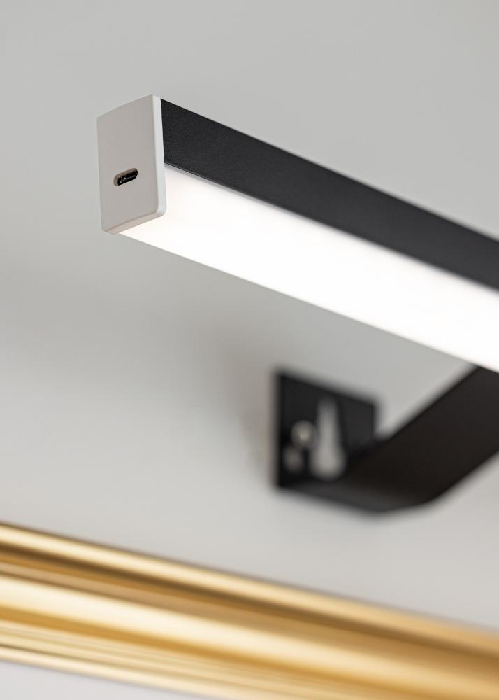 KAILA Glow Batteridriven Tavelbelysning 55 cm - Svart