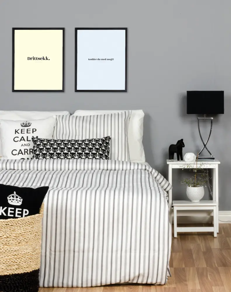 Citat - Skam - Kødder - Blå Poster