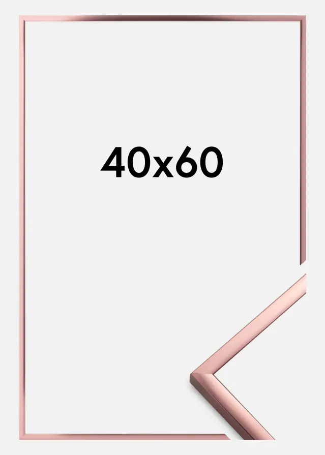 Ram Poster Frame Aluminum Roséguld 40x60 cm