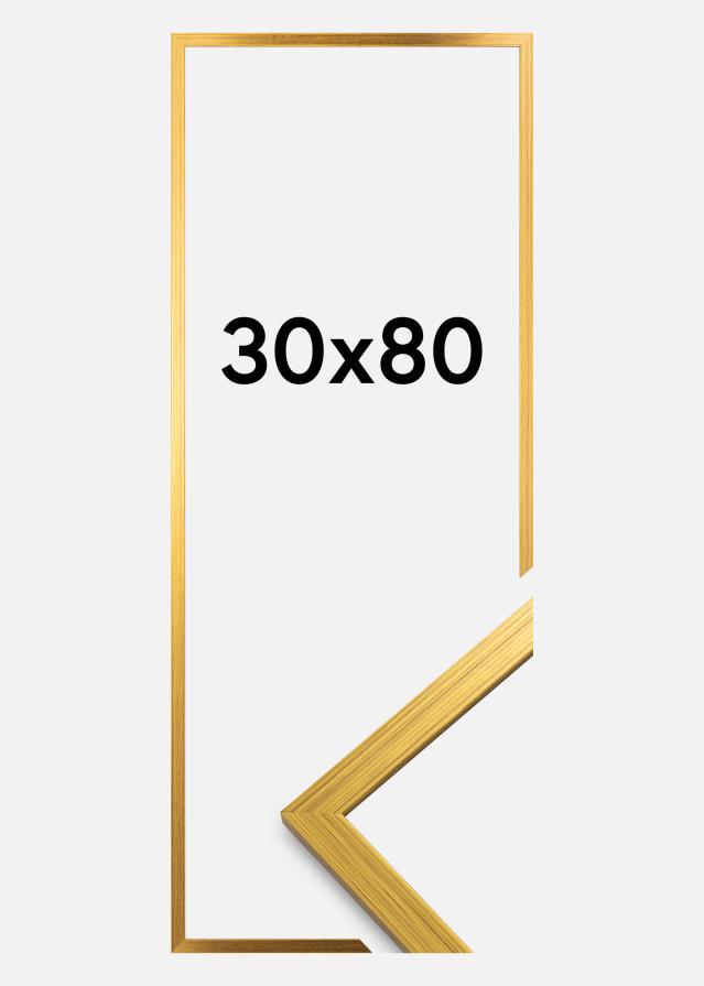 Ram Edsbyn Akrylglas Guld 30x80 cm