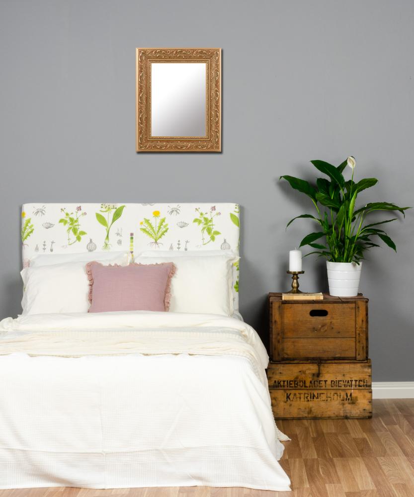 Spegel Gränna Guld/Koppar - Egna mått