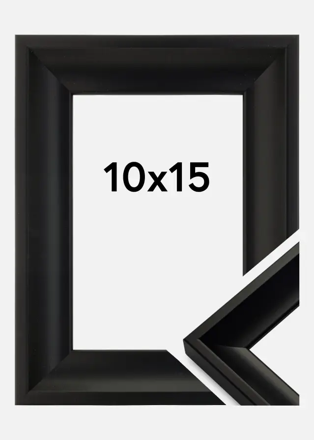 Ram Öjaren Svart 10x15 cm