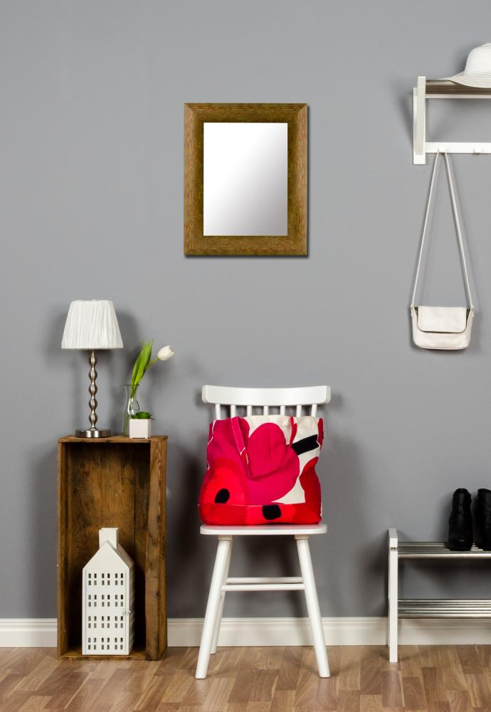 Spegel Tibro Grön - Egna mått