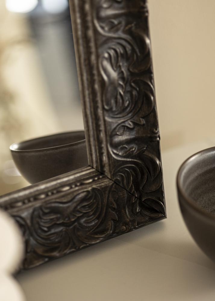 Spegel Durham Svart - Egna Mått