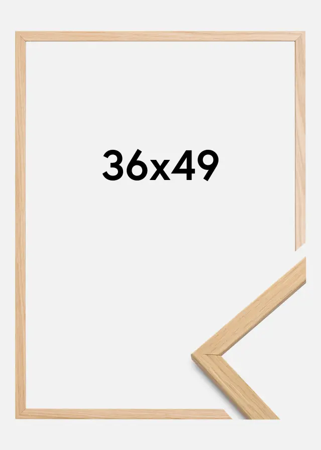 Ram Edsbyn Akrylglas Ek 36x49 cm