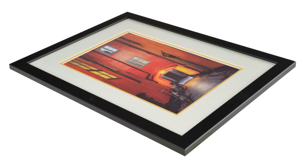 Passepartout två lager - Vit/Gul