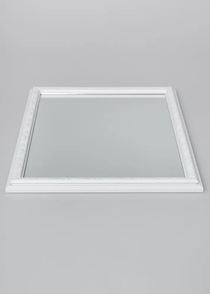 Spegel Nostalgia Vit 50x70 cm