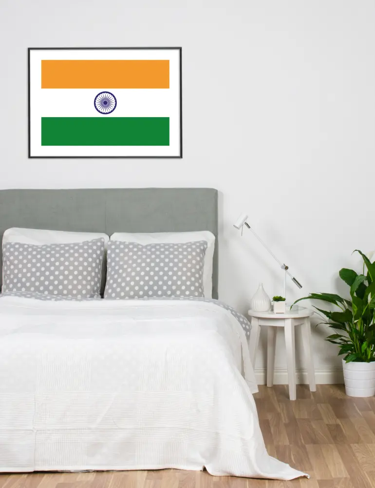 Flagga - Indien Poster