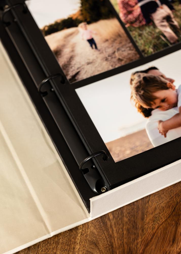 KAILA 'OHANA - Coffee Table Photo Album (60 Svarta Sidor / 30 Blad)