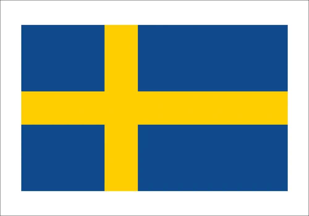 Flagga - Sverige Poster