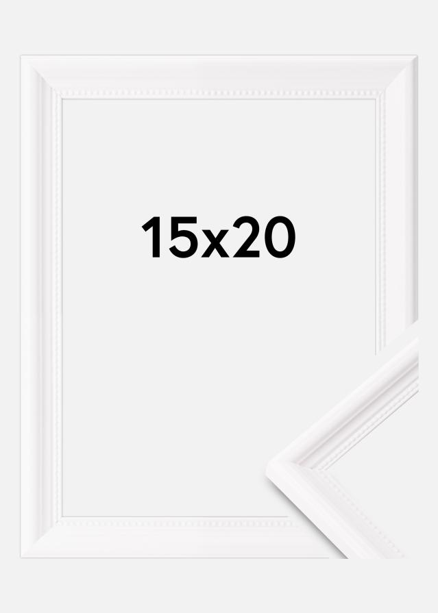 Ram Gala Akrylglas Vit 15x20 cm