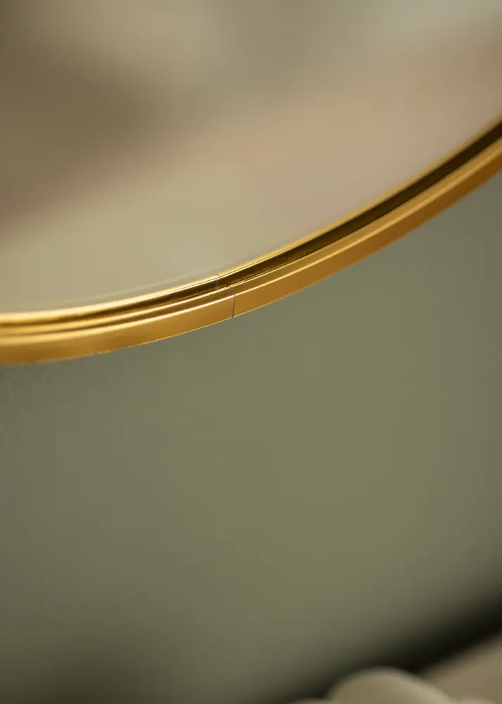 KAILA Rund Spegel Edge Gold 40 cm Ø