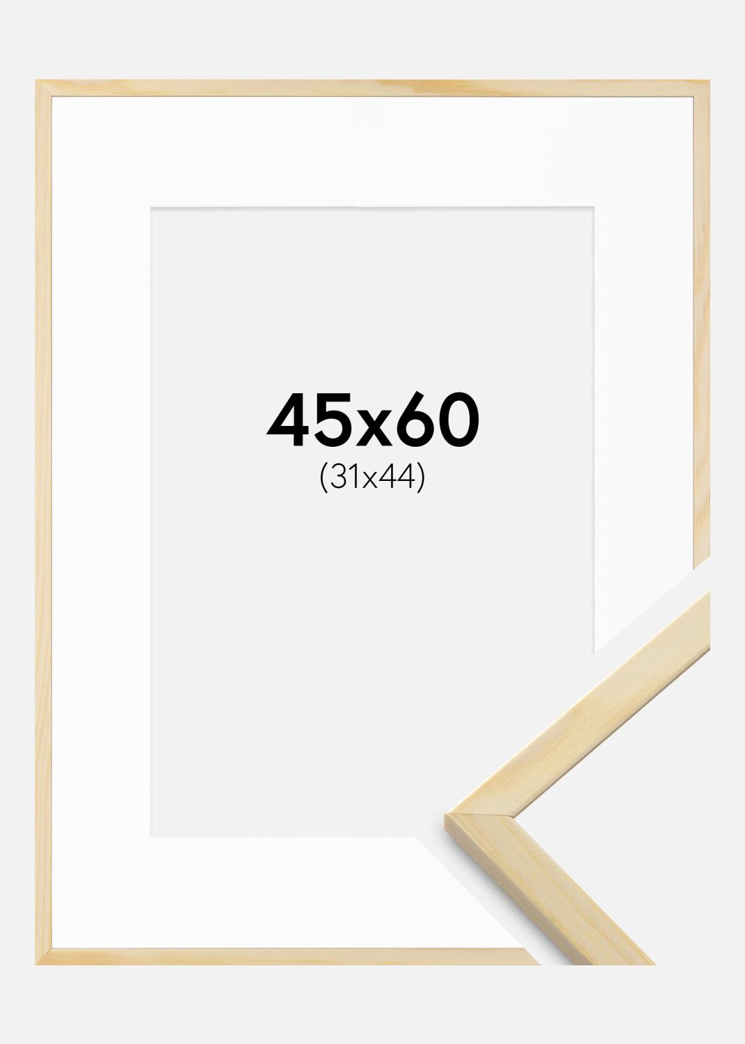 Product Image for Ram Galant Furu 45x60 cm - Passepartout Vit 32x45 cm