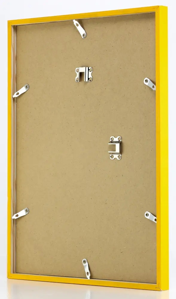 Ram E-Line Gul 30x40 cm - Passepartout Vit 21x29,7 cm (A4)