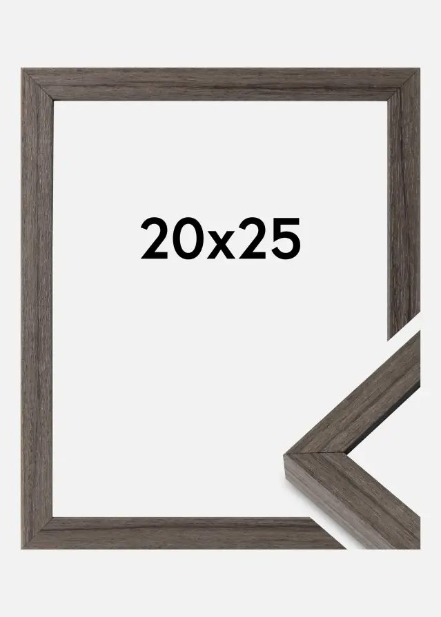 Ram Hermes Akrylglas Grey Oak 20x25 cm