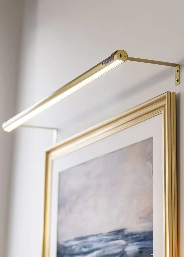 KAILA Brilliance Batteridriven Tavelbelysning 80 cm - Guld