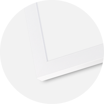 Ram Selection Vit 40x50 cm - Passepartout Svart 29,7x42 cm (A3)