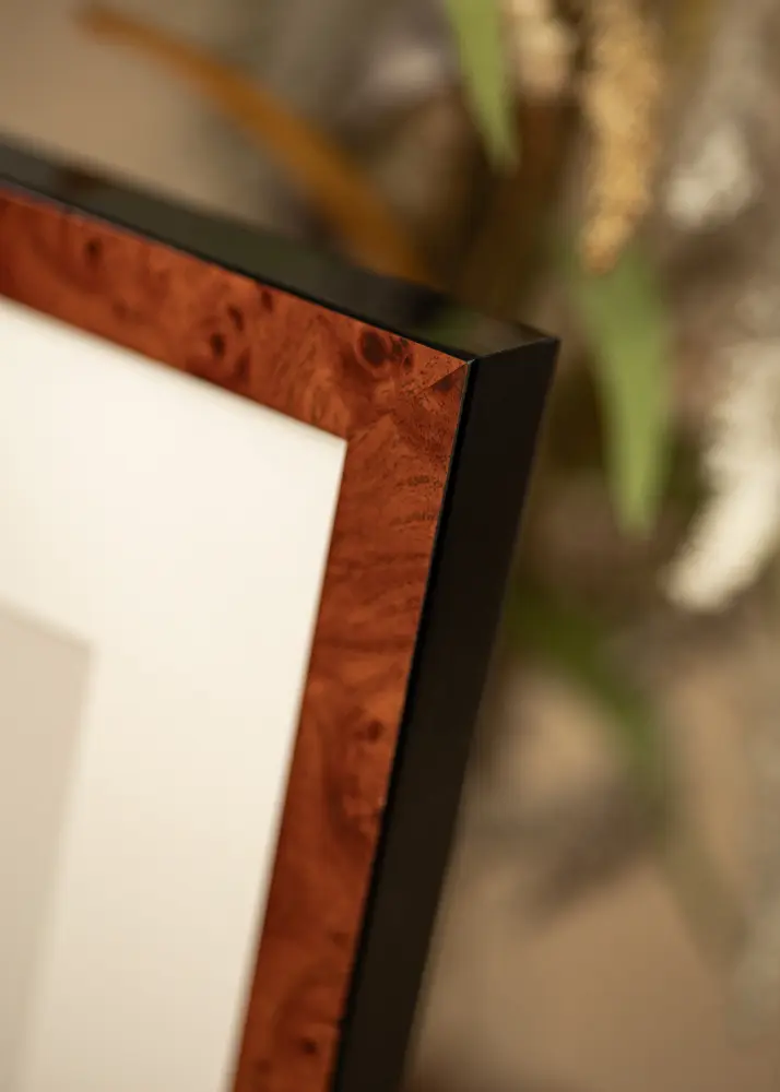 Ram Hermes Akrylglas Burr Walnut 21x29,7 cm (A4)