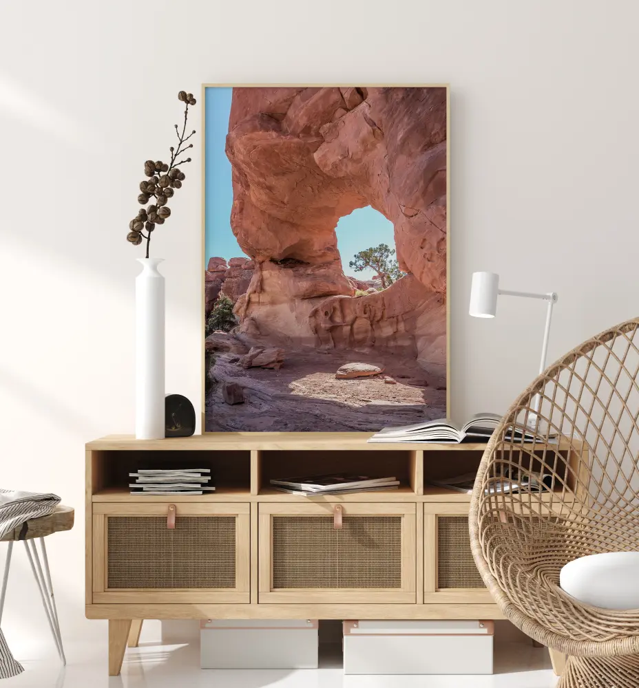 In The Desert Poster