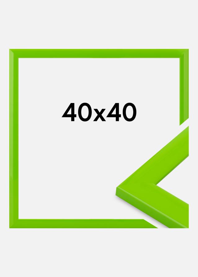 Ram Dorset Akrylglas Ljusgrön 40x40 cm