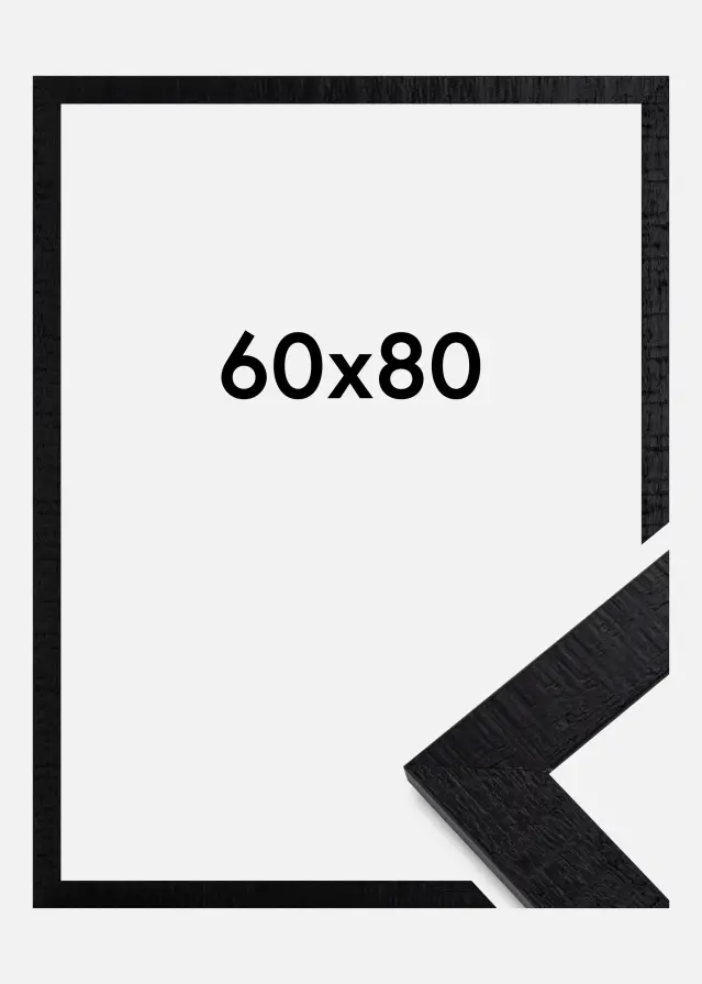 Ram Home Svart 60x80 cm