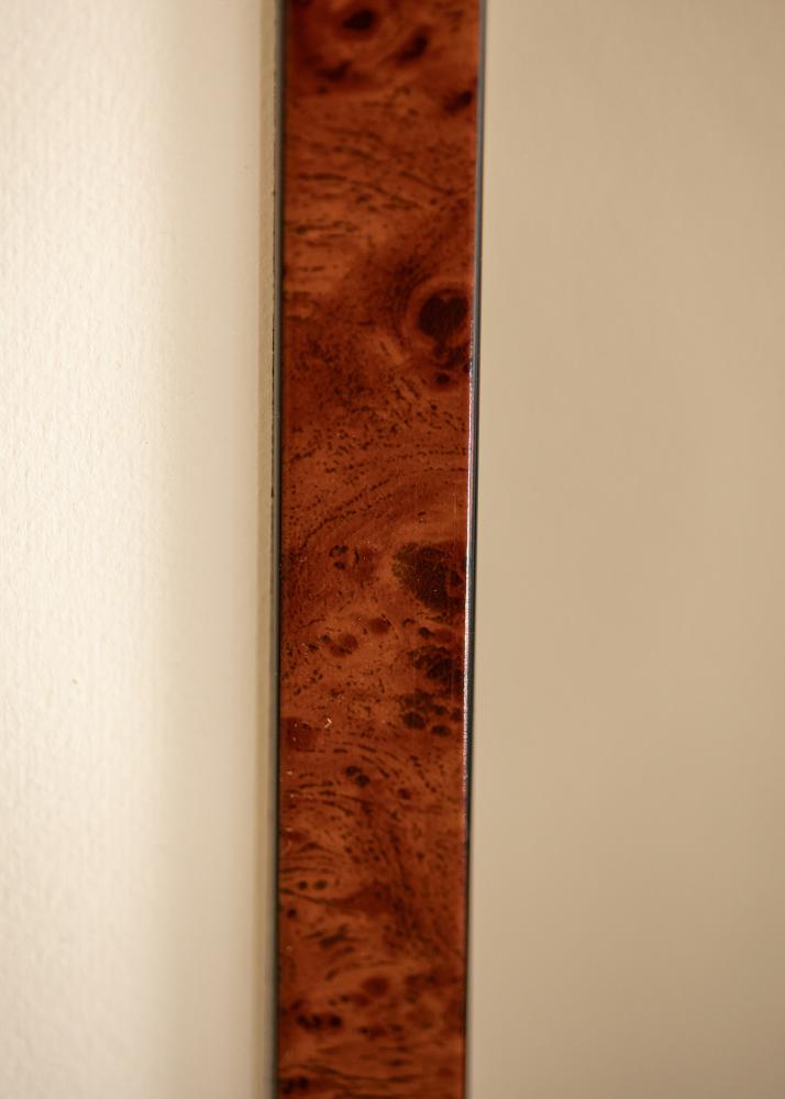 Ram Hermes Akrylglas Burr Walnut 50x70 cm